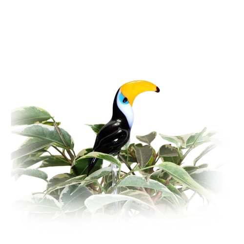Dekospieß Tukan schwarz