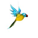 fliegender Ara gelb-blau